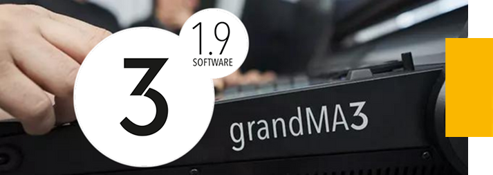 Versão 1.9 do software grandMA3 disponível!